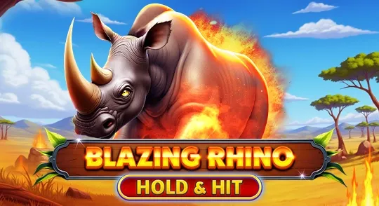 Blazing Rhino Hold & Hit slot by Spinomenal at Mr Jones Casino